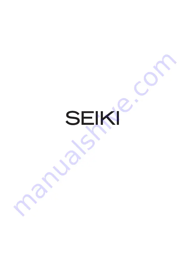 Seiki SC-129AU7BF Instruction Manual Download Page 18