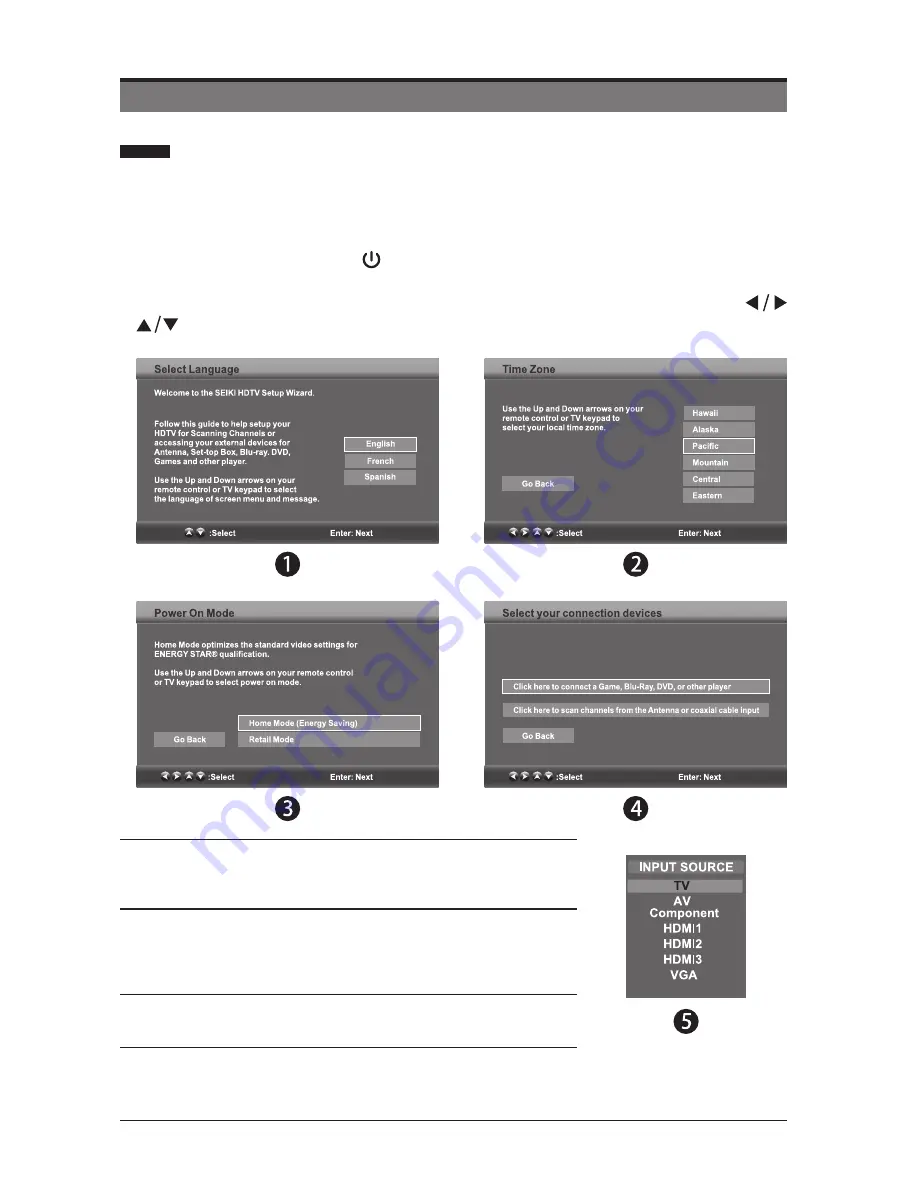 Seiki SE22HY01 User Manual Download Page 11