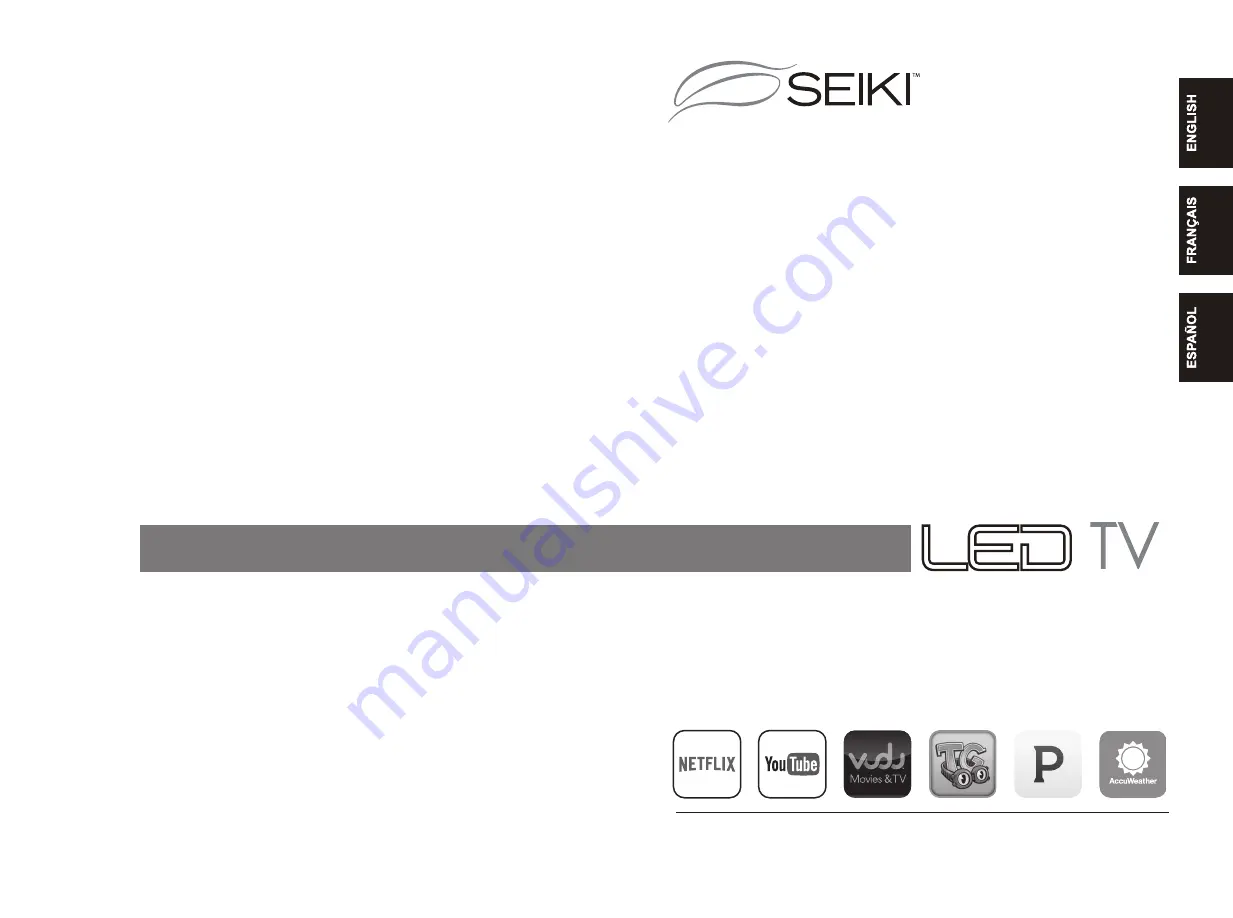 Seiki SE50FYT Скачать руководство пользователя страница 1