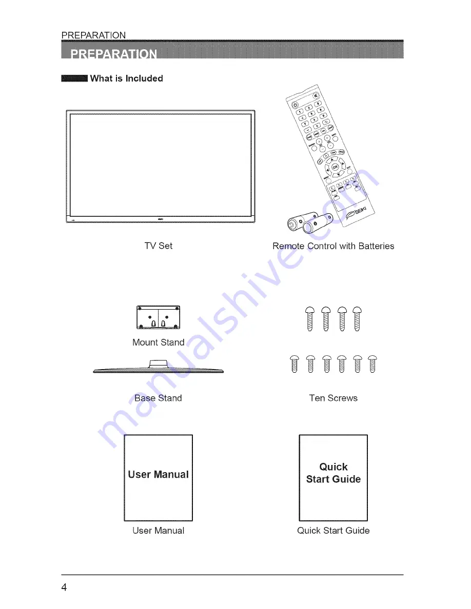 Seiki SE60GY24 User Manual Download Page 5