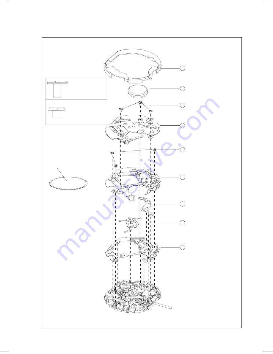 Seiko 5T82A Technical Manual Download Page 5