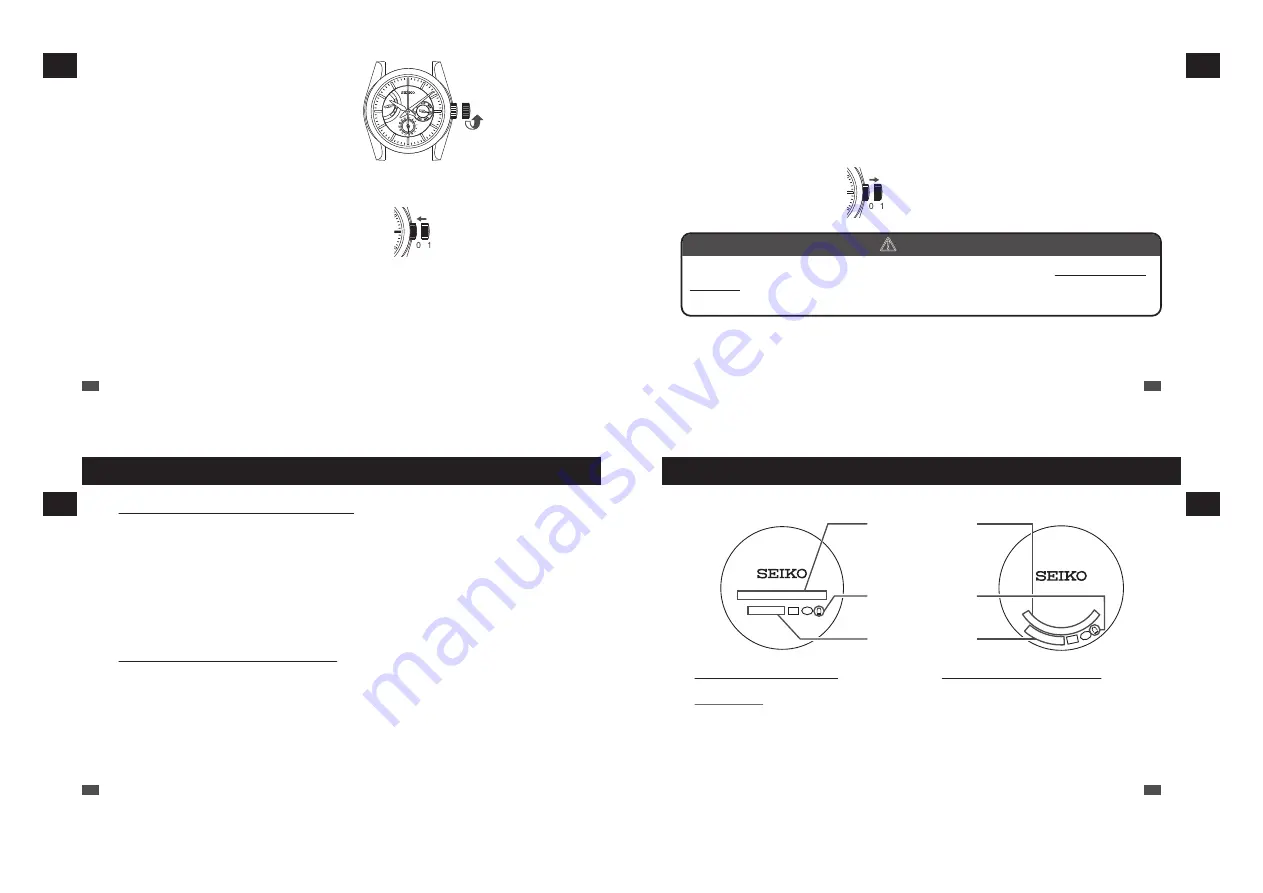 Seiko 6R20 Instructions Manual Download Page 7