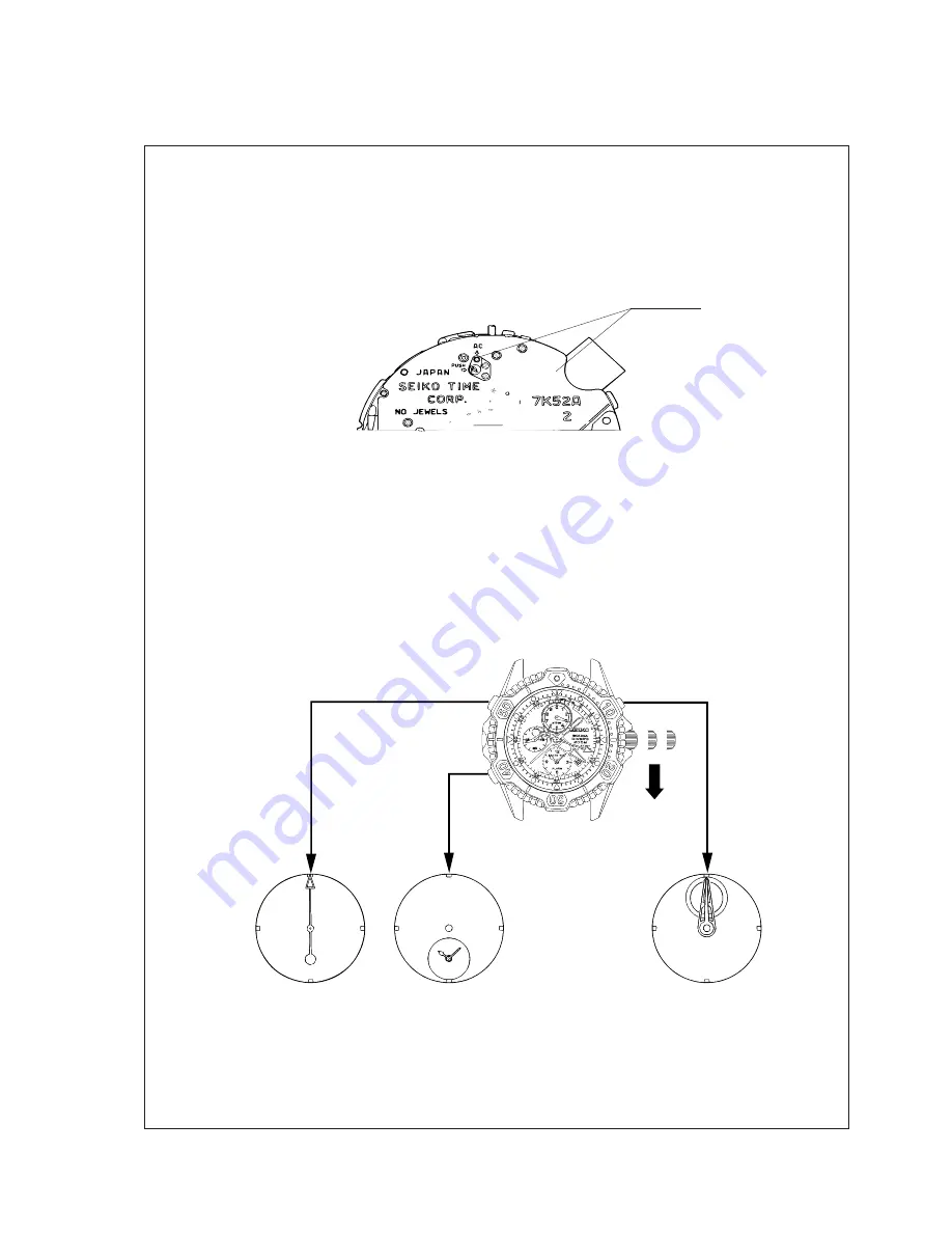 Seiko 7K52A Скачать руководство пользователя страница 9