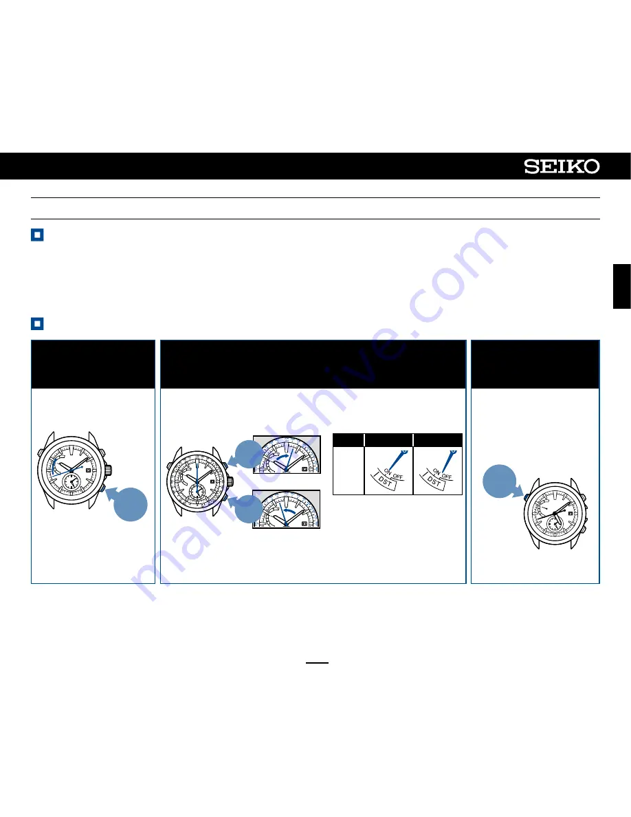 Seiko Astron 7X52 Basic Manual Download Page 14