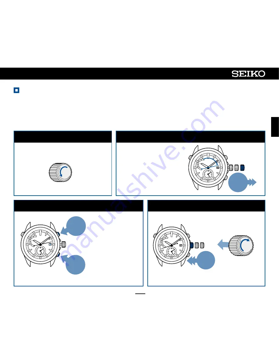 Seiko Astron 7X52 Basic Manual Download Page 24