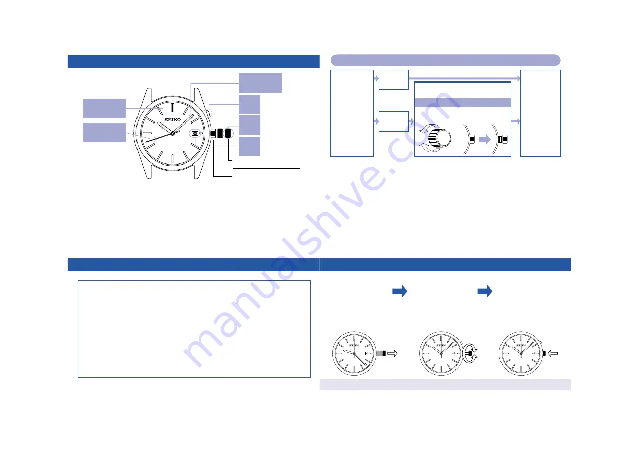 Seiko AUTO CALENDAR J Скачать руководство пользователя страница 14