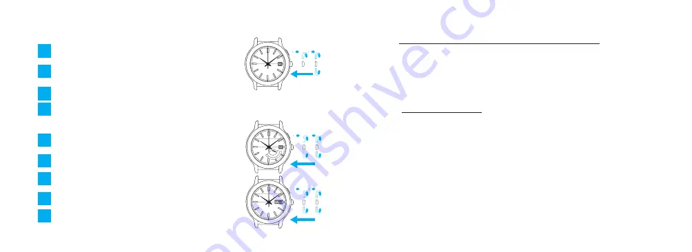 Seiko Cal. 5M82 Instructions Manual Download Page 5