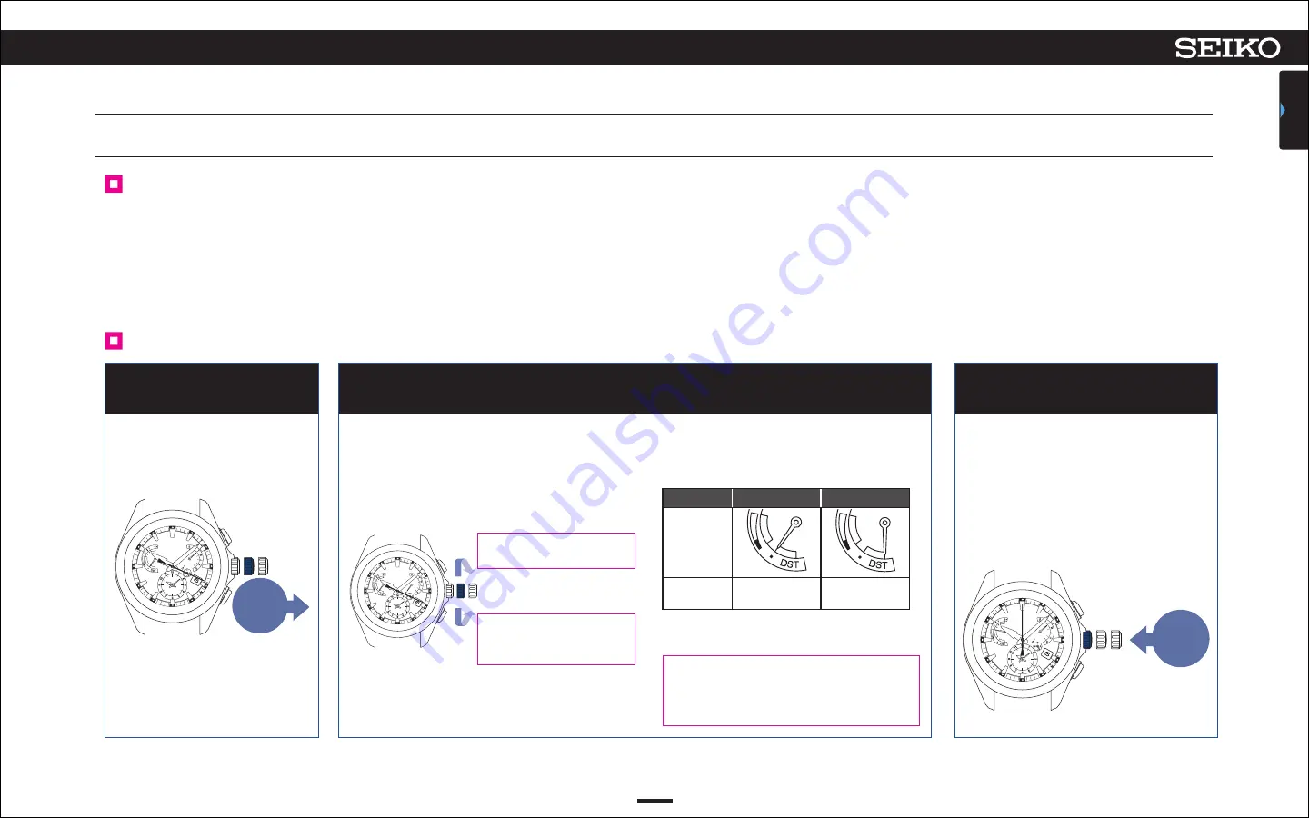 Seiko SSE055J1 Complete User Manual Download Page 24