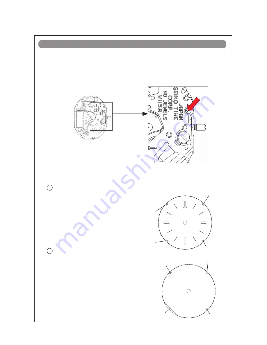 Seiko V115A Technical Manual Download Page 6