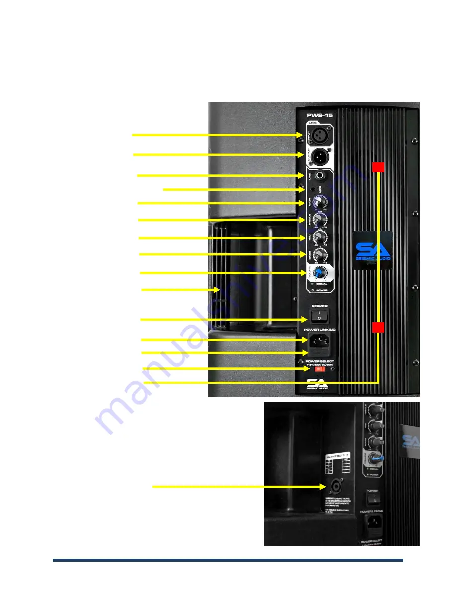 Seismic Audio PWS-12 Operating Manual Download Page 5