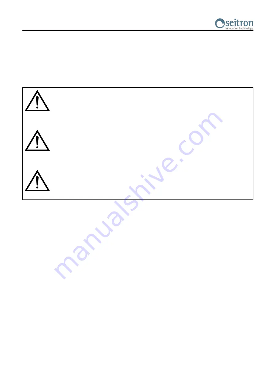 Seitron AACE01 Use And Maintenance Download Page 5