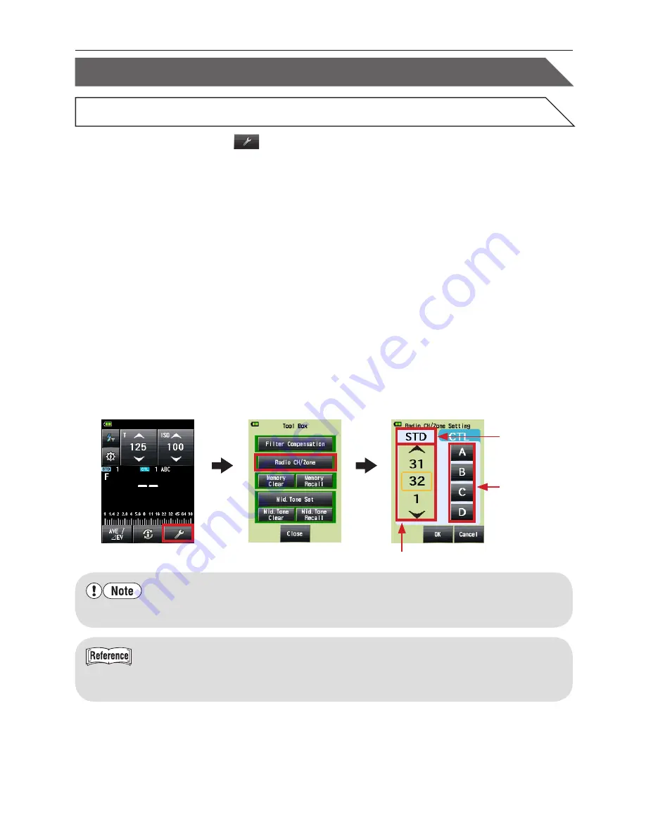 Sekonic Litemaster Pro L-478DR Operating Manual Download Page 6