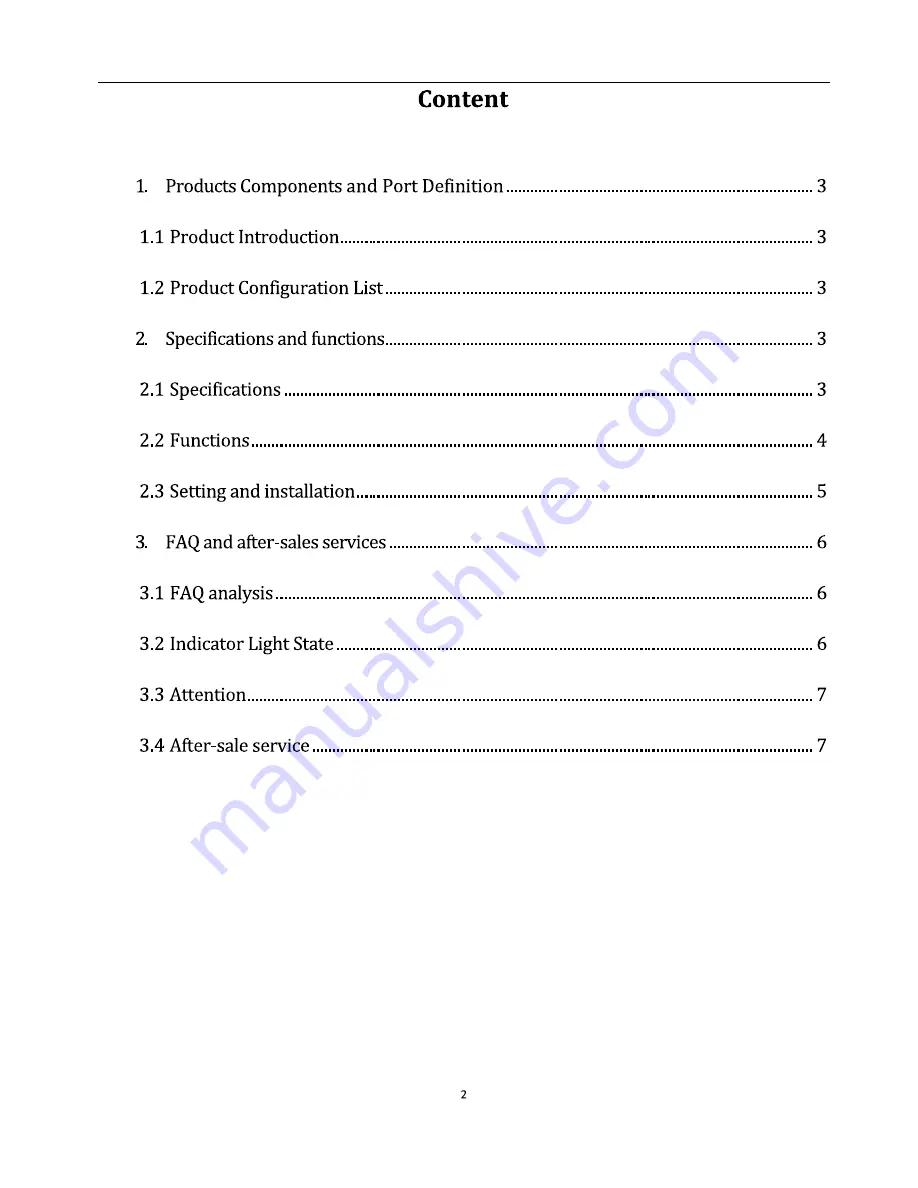 Sekurus SU538S User Manual Download Page 2