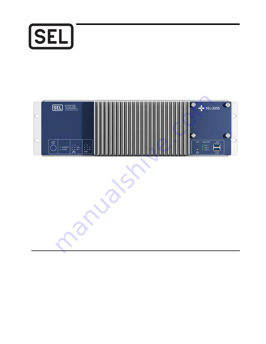 Sel 3355-2 Manual Download Page 1