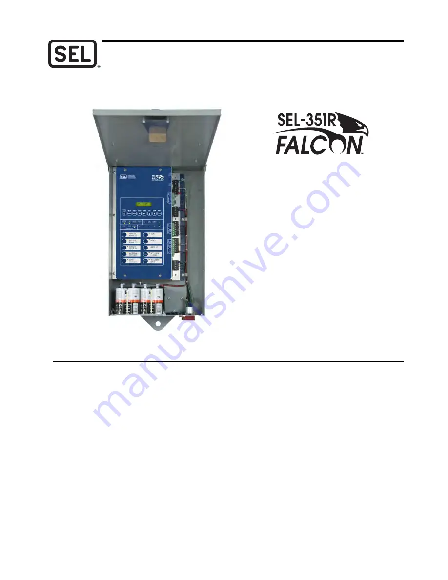 Sel SEL-351R Falcon Скачать руководство пользователя страница 1