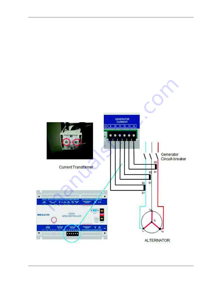 Selco C6200 FlexGen Installation Manual Download Page 10