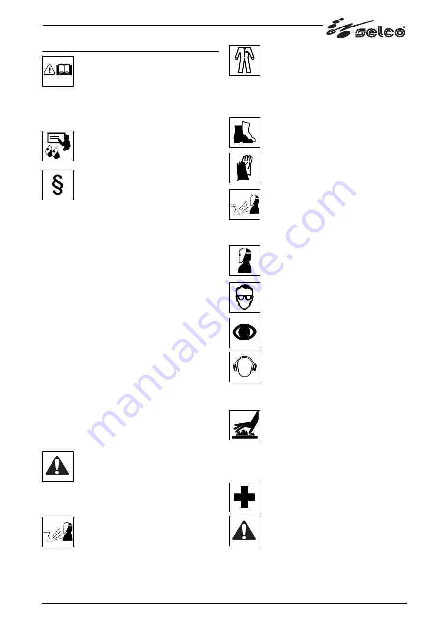 Selco Genesis 1500 TLH Instruction Manual Download Page 177