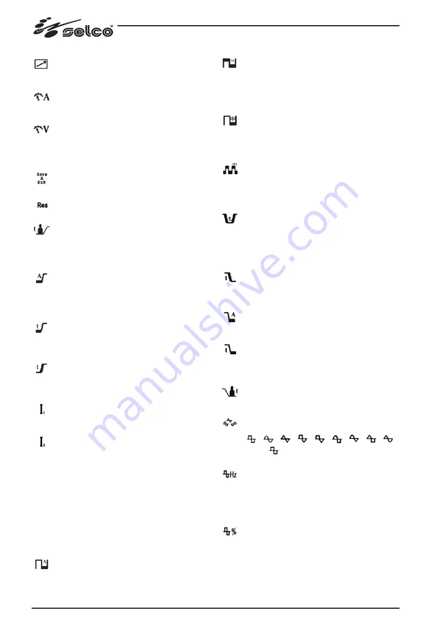 Selco Genesis 2700 AC/DC Instruction Manual Download Page 34