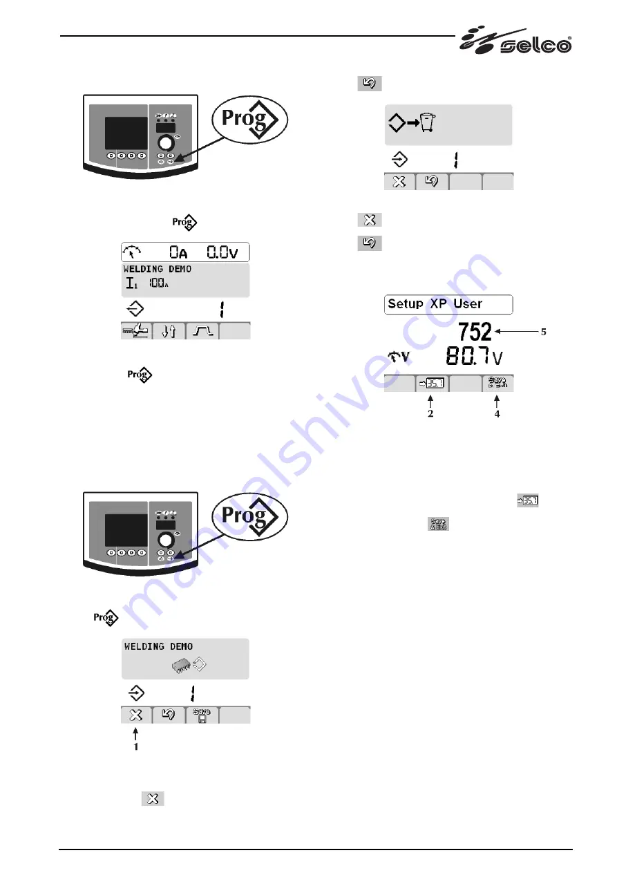 Selco Genesis 2700 AC/DC Instruction Manual Download Page 149