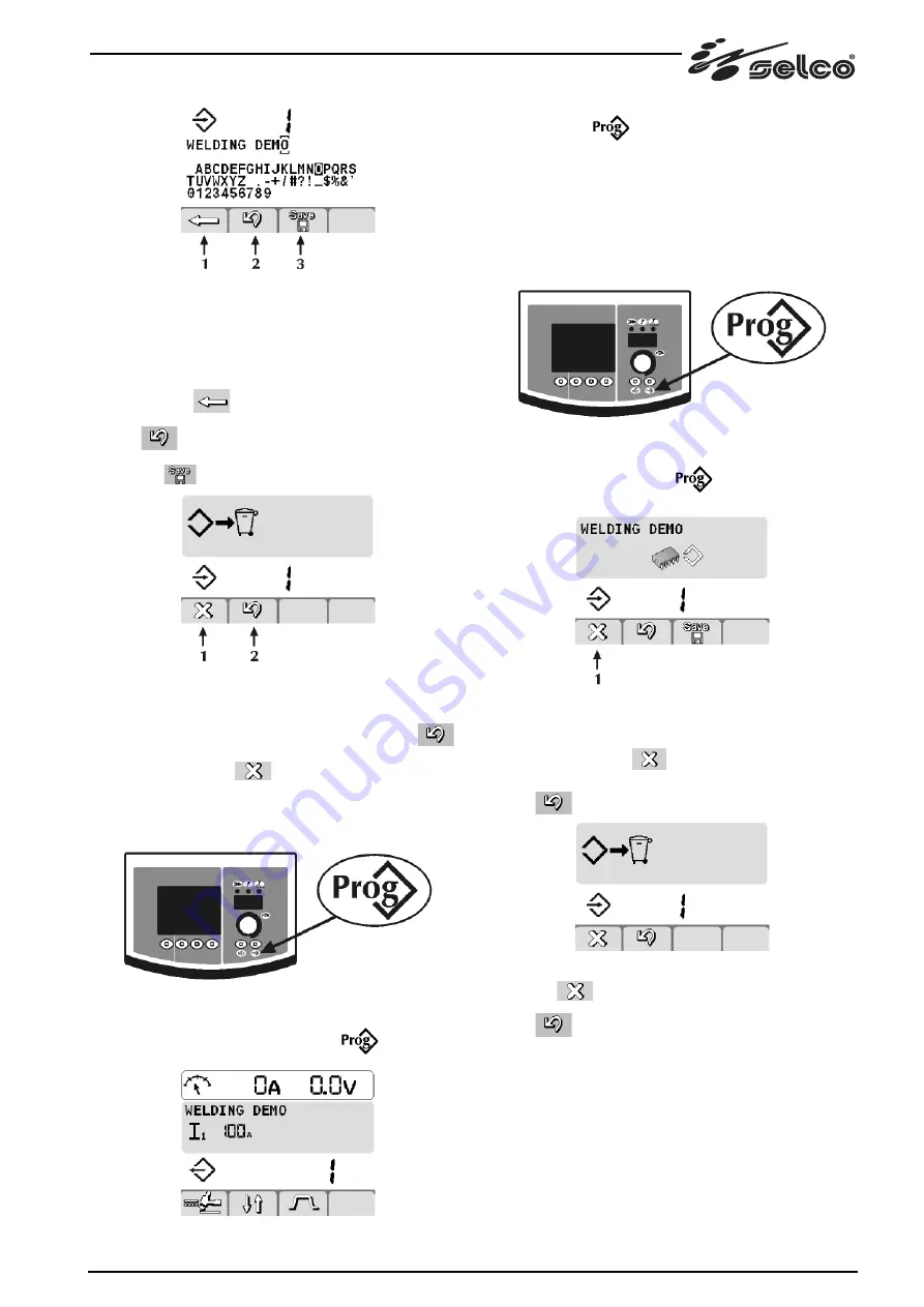 Selco Genesis 2700 AC/DC Instruction Manual Download Page 259