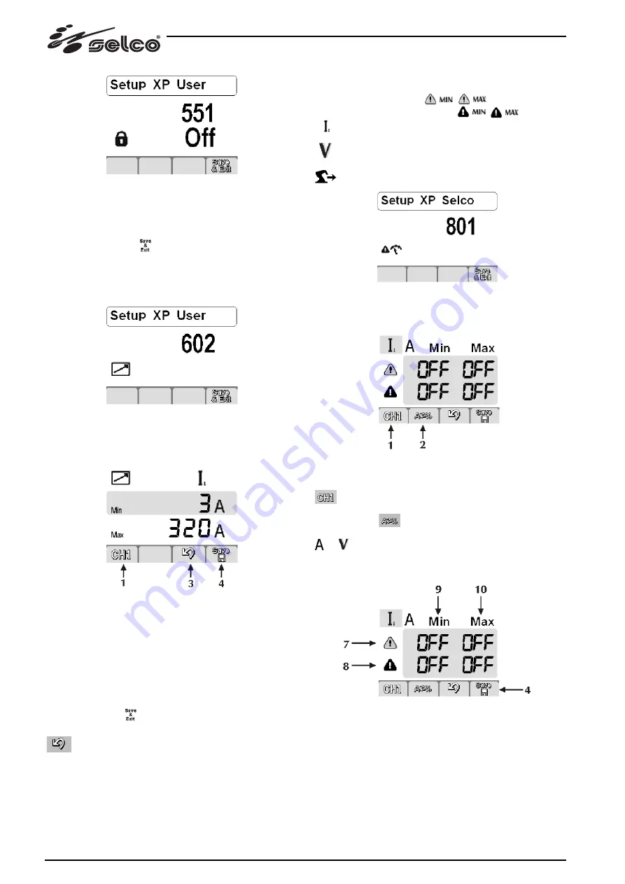 Selco Genesis 3200 TLH Instruction Manual Download Page 60