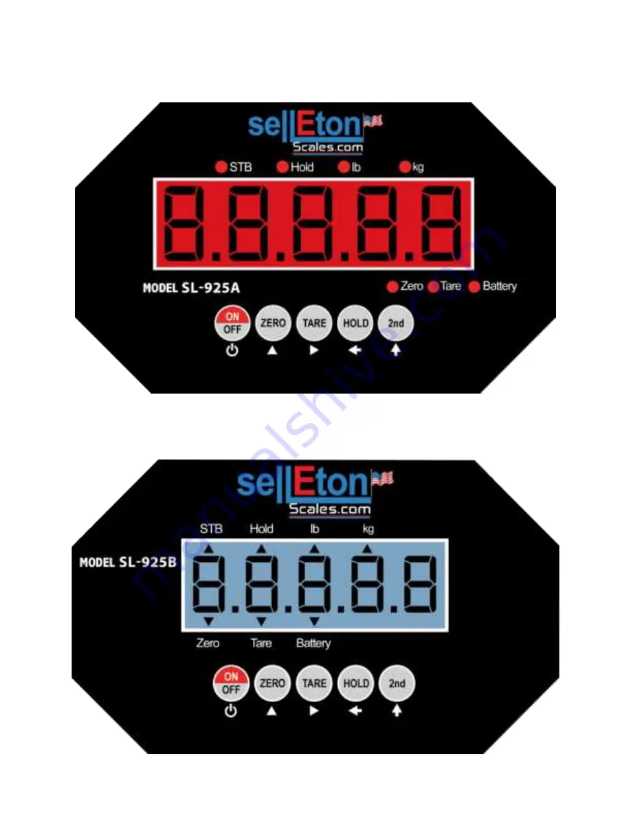 SellEton Scales SL-925 Скачать руководство пользователя страница 7