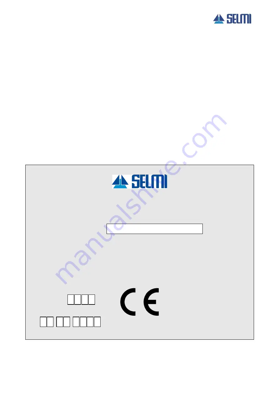 SELMI Macchia Скачать руководство пользователя страница 2