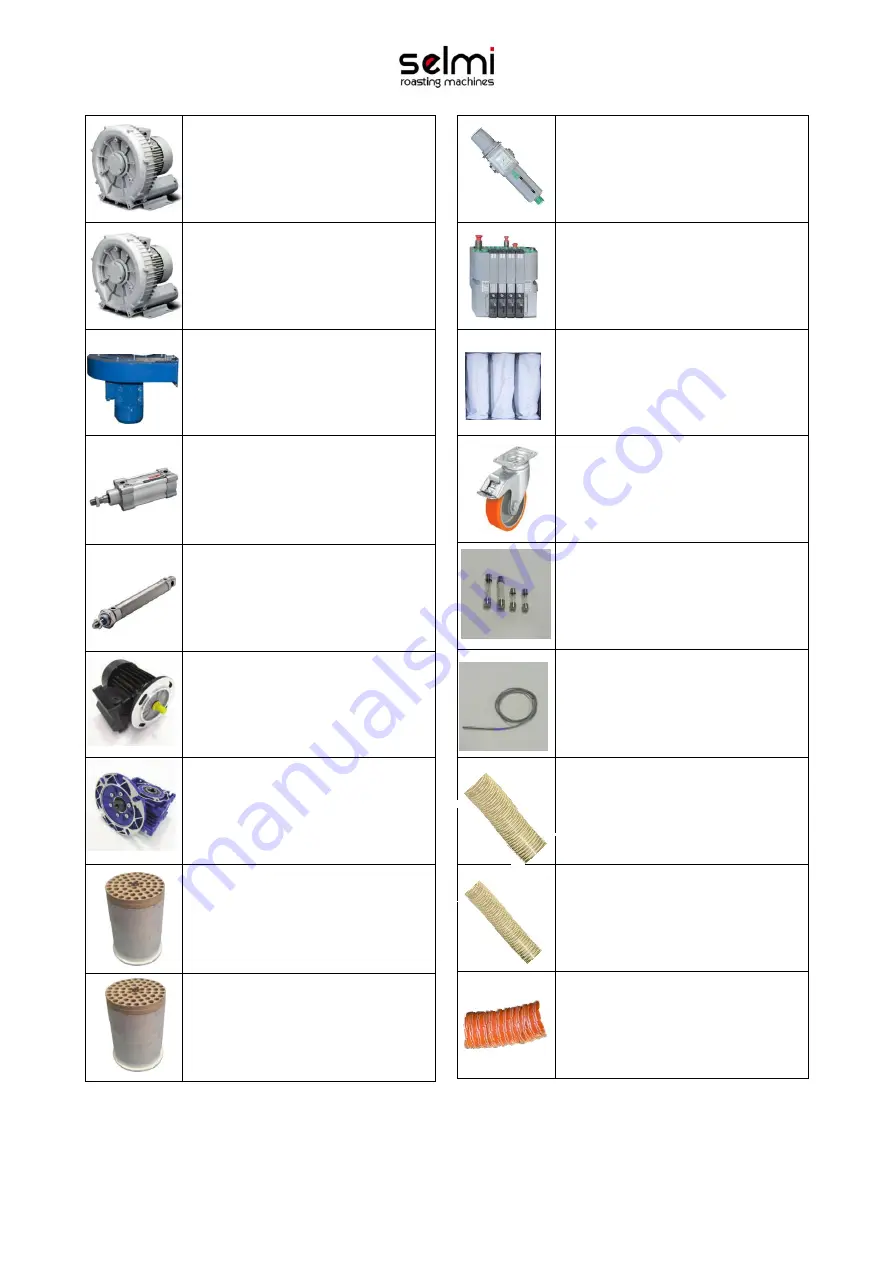SELMI ROASTER CENTOVENTI Скачать руководство пользователя страница 49