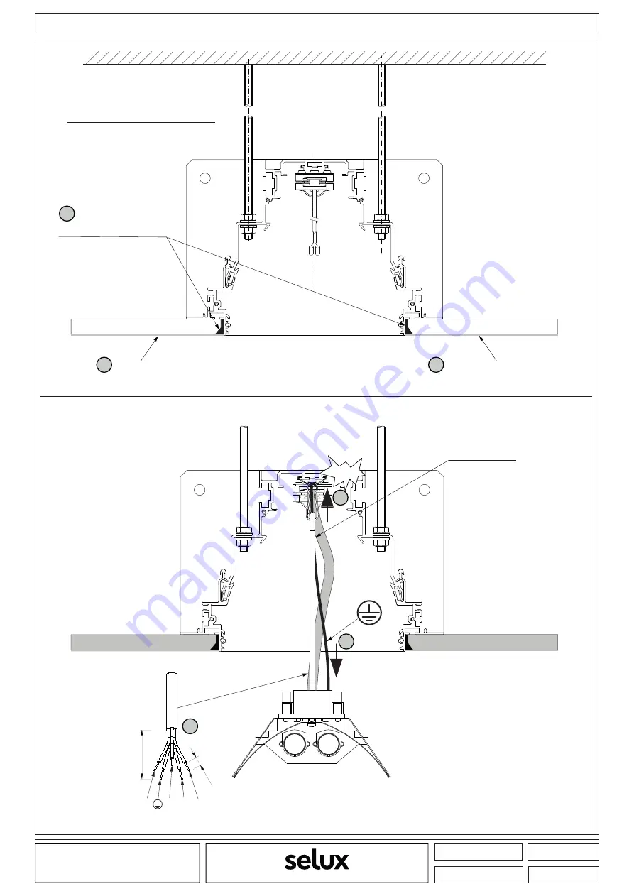 Selux M150 System Mounting Instructions Download Page 5