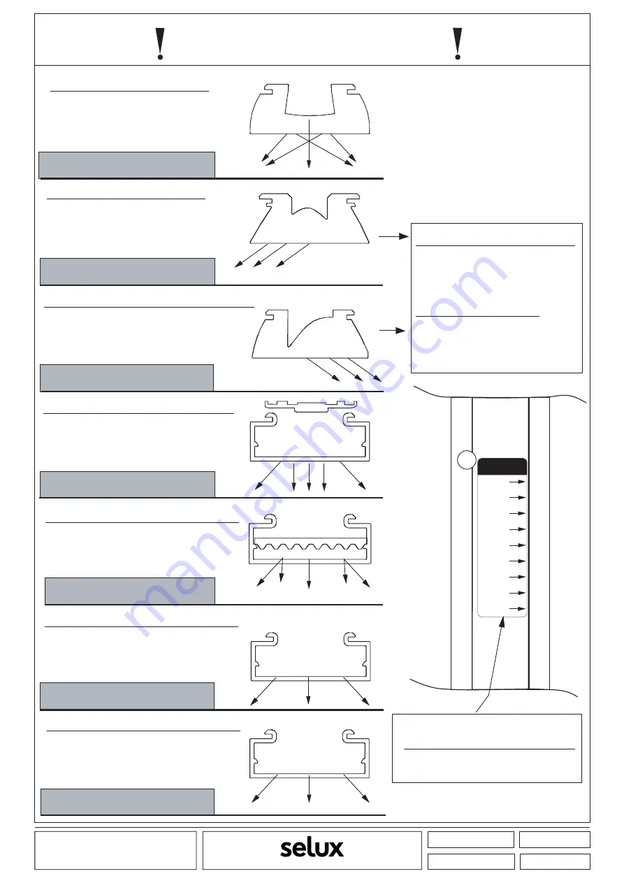 Selux SX 37 Mounting Instructions Download Page 2