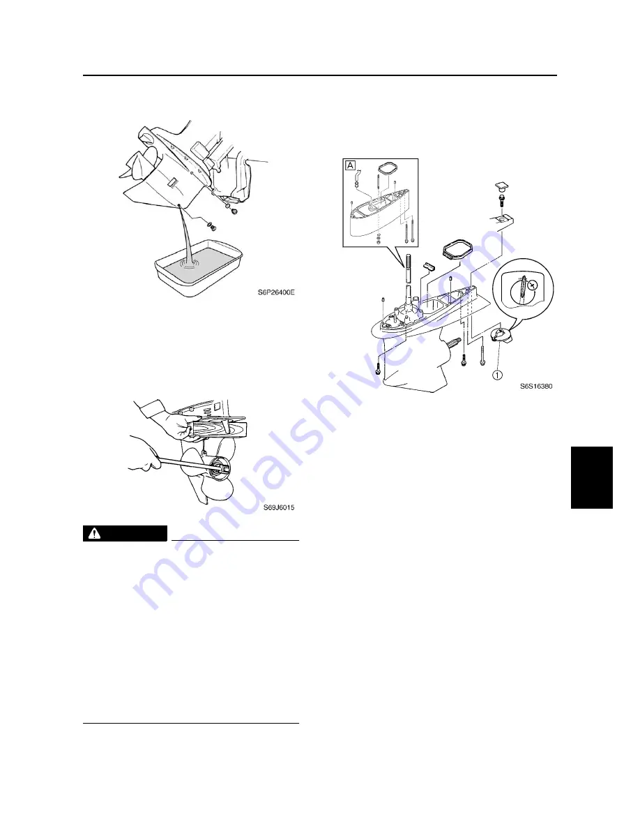 SELVA MARINE Blue Whale 250 EFI Service Manual Download Page 195