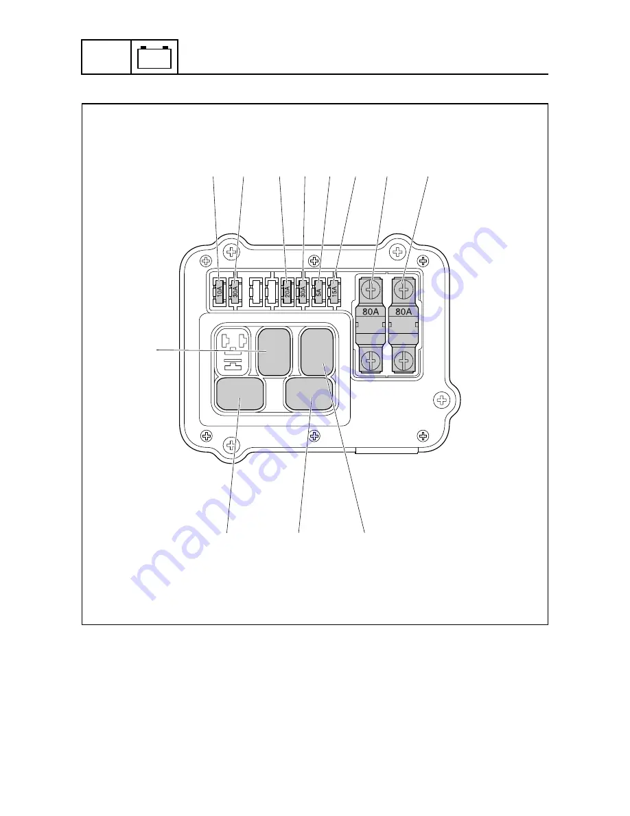 SELVA MARINE Blue Whale 250 EFI Service Manual Download Page 310