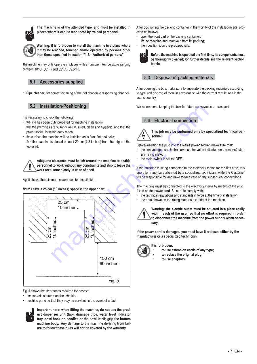 SEMAK HCD10 Operation And Warranty Booklet Download Page 8