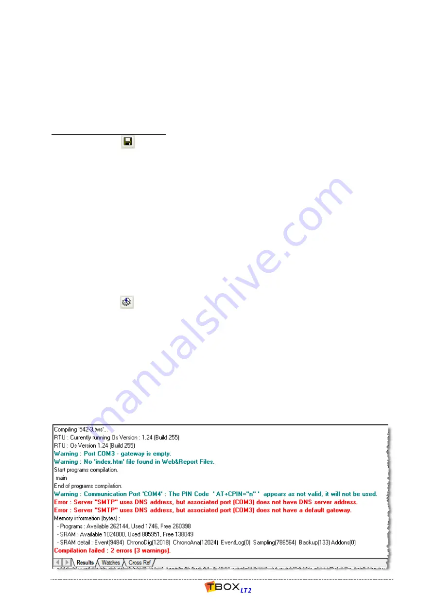 semaphore TBOX LT2-530 Series User Manual Download Page 36