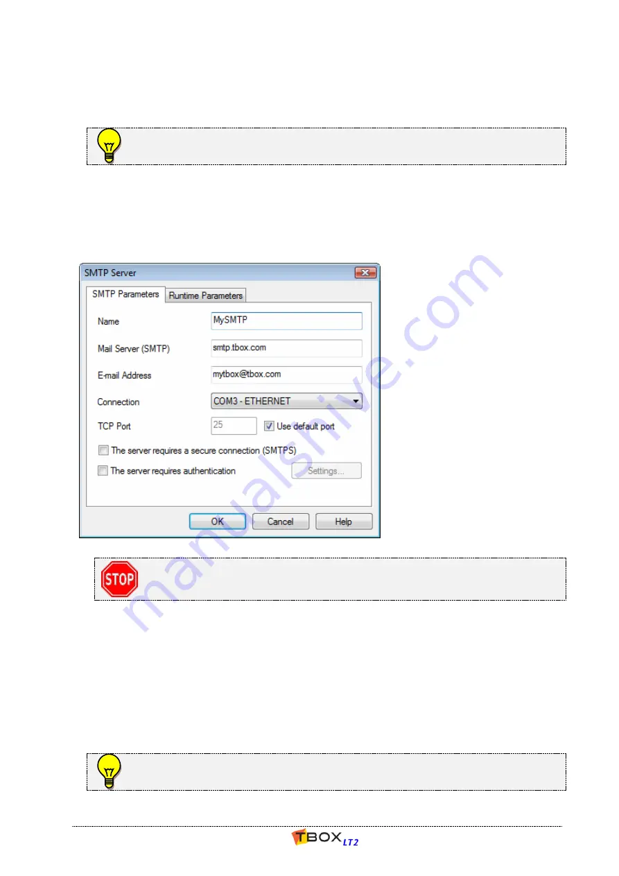 semaphore TBOX LT2-530 Series User Manual Download Page 91