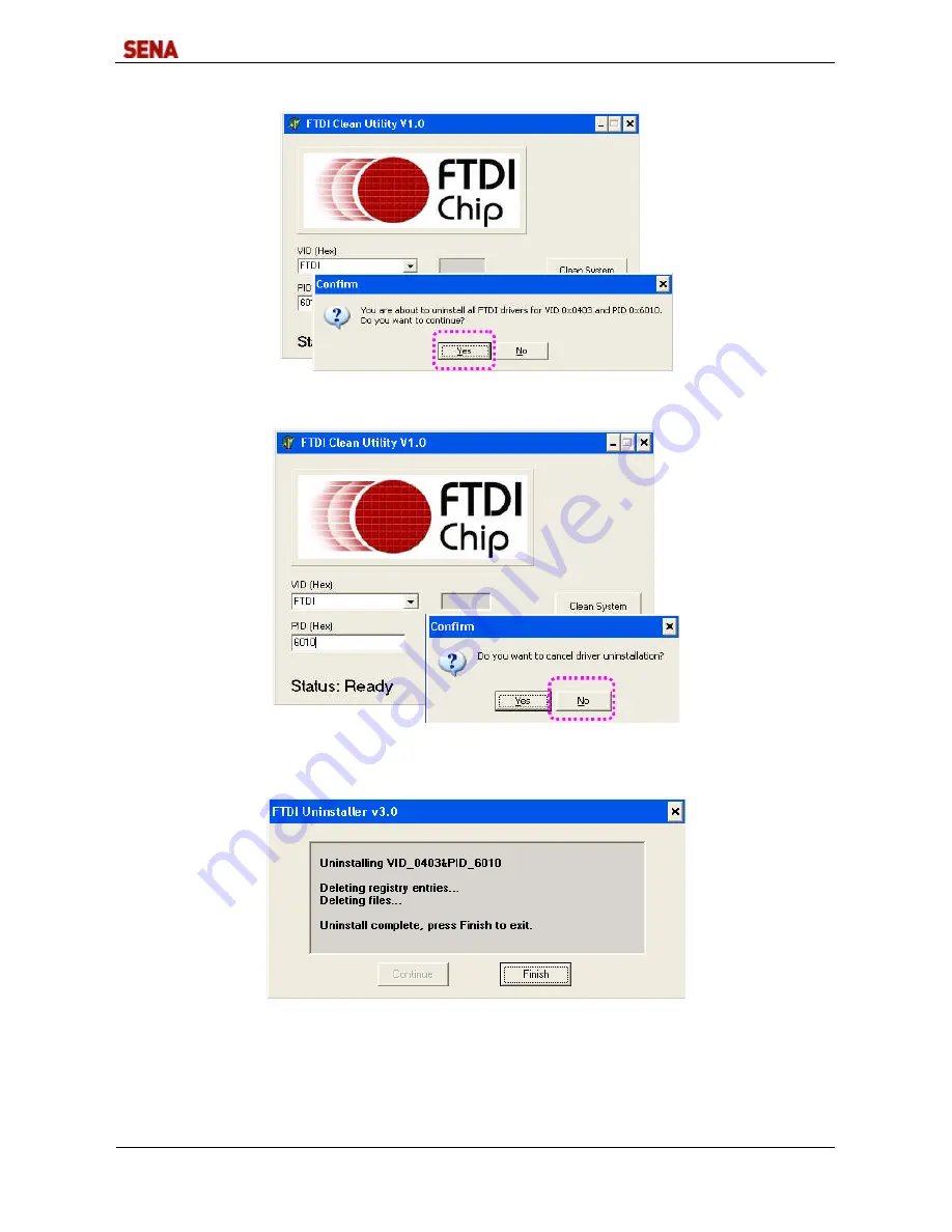 Sena DirectPort-USB Скачать руководство пользователя страница 31