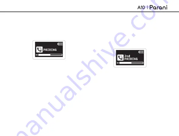 Sena Parani A10 User Manual Download Page 15