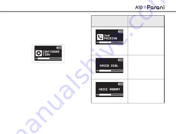 Sena Parani A10 User Manual Download Page 25