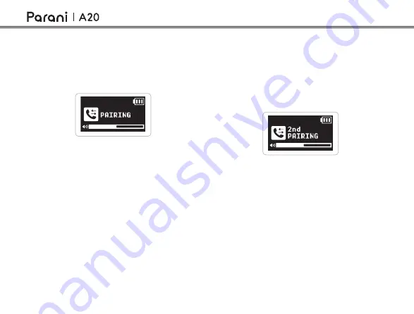 Sena Parani A20 User Manual Download Page 16