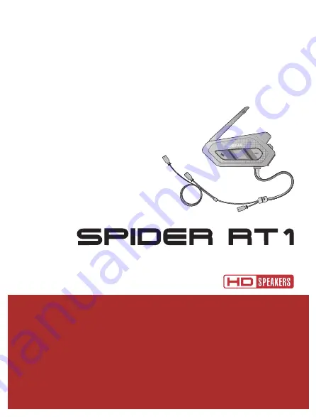 Sena SPIDER RT1 Quick Start Manual Download Page 1