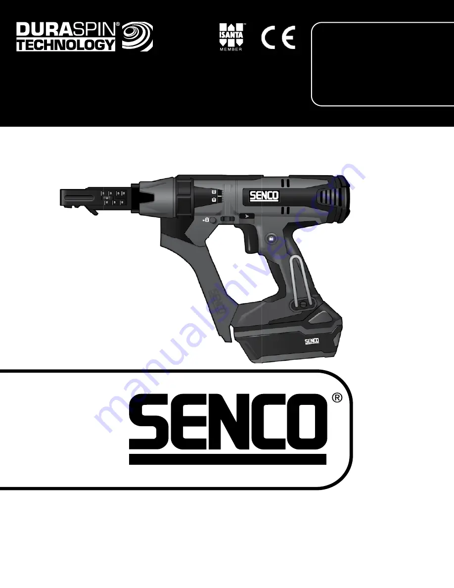 Senco DS5525-18V Operating Instructions Manual Download Page 1