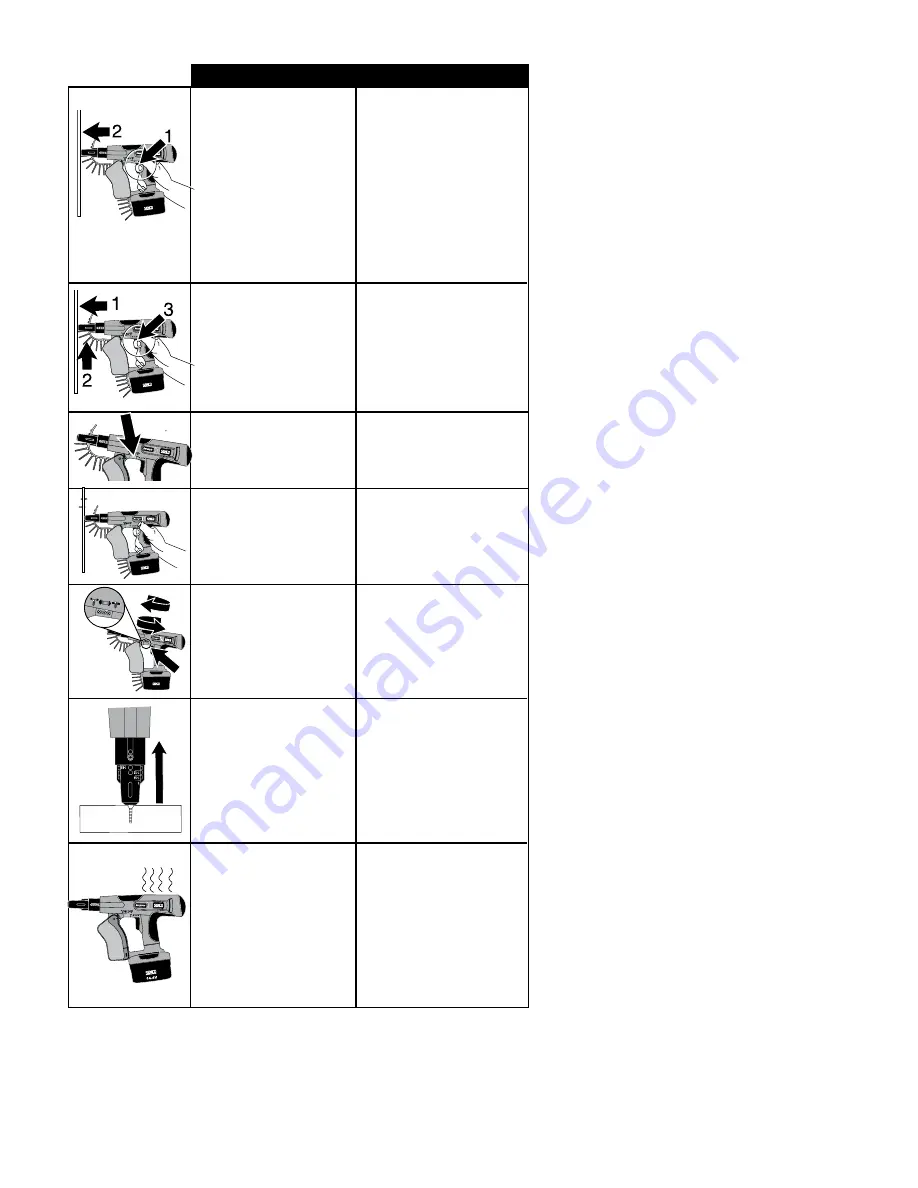 Senco DuraSpin DS275-18V Operating Instructions Manual Download Page 32