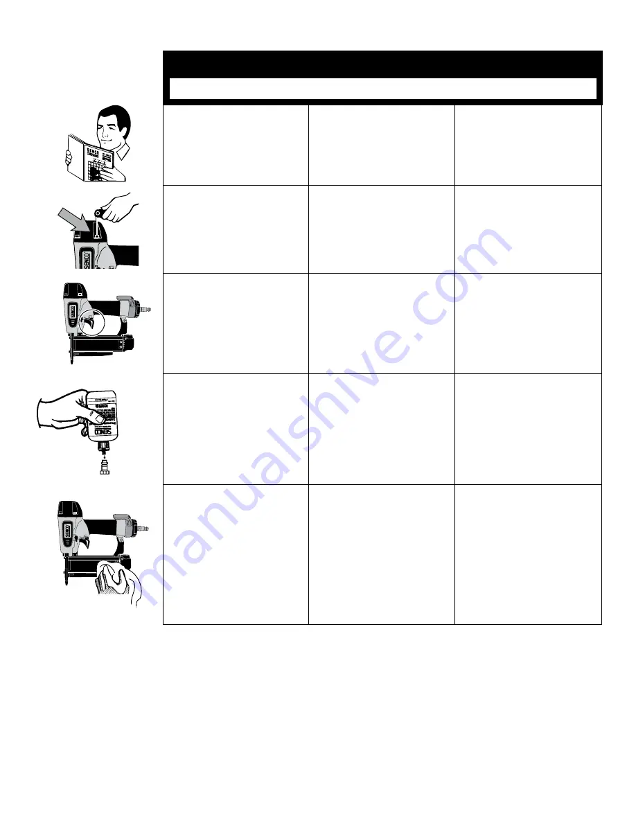 Senco finishpro 11 Operating Instructions Manual Download Page 5