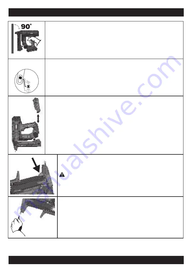 Senco Fusion F-LXP Operating Instructions Manual Download Page 16