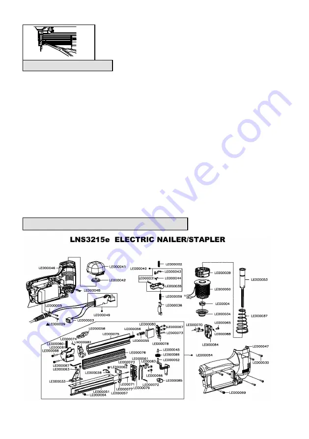 Senco LNS 3215 E Operating Instructions Manual Download Page 18