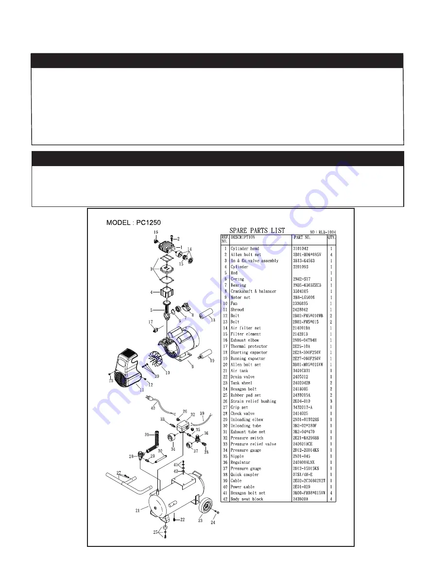 Senco PC1250 Operating Instructions Manual Download Page 78