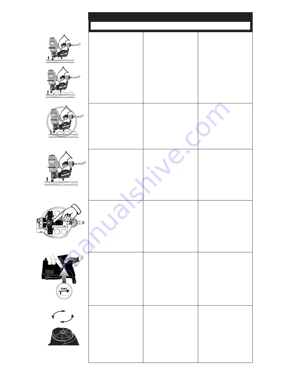 Senco RoofPRO455 Operating Instructions Manual Download Page 8