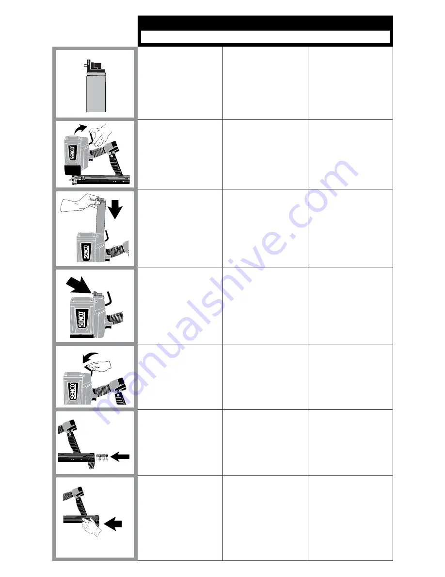 Senco SGP40L Operating Instructions Manual Download Page 43