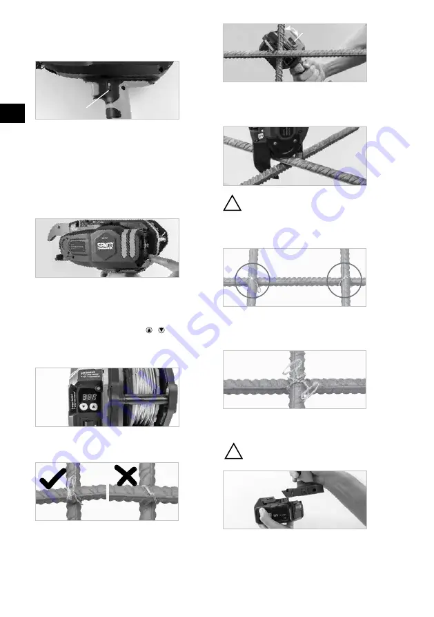 Senco SRT25 Operating Instructions Manual Download Page 30