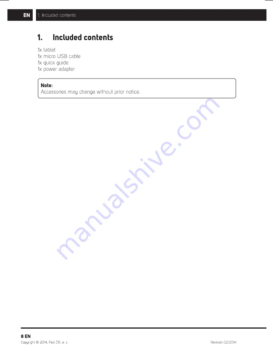 Sencor ELEMENT 10.1D103 User Manual Download Page 10